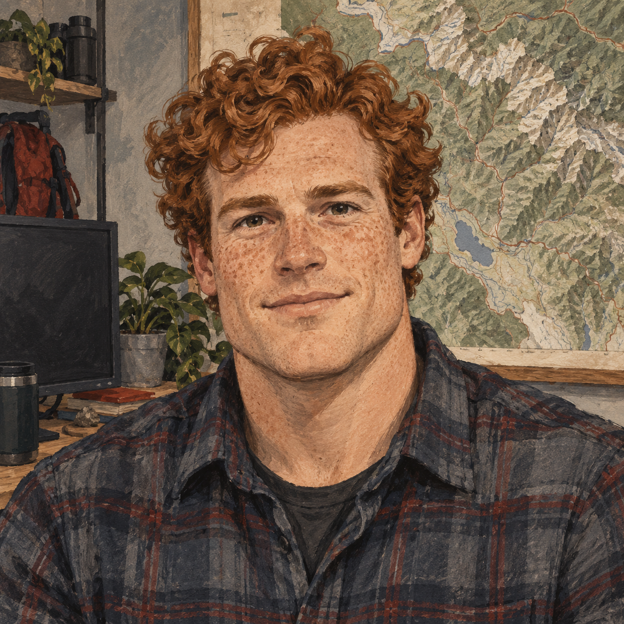 Illustrative portrait for the HOL platform administrator persona