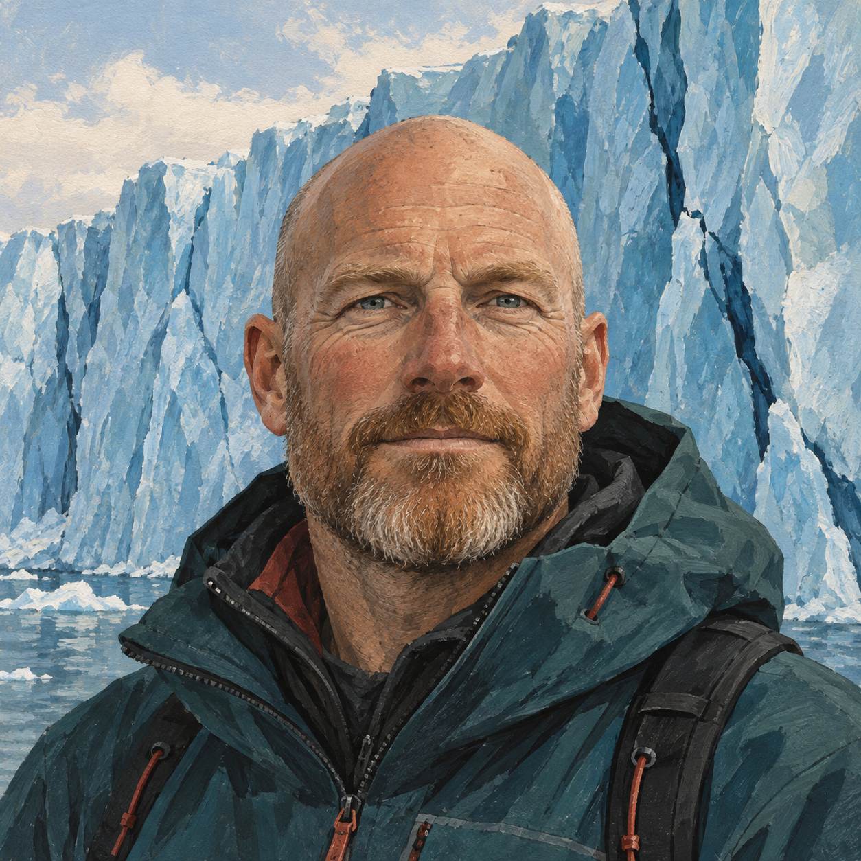 Illustrative portrait for the Professional guide persona