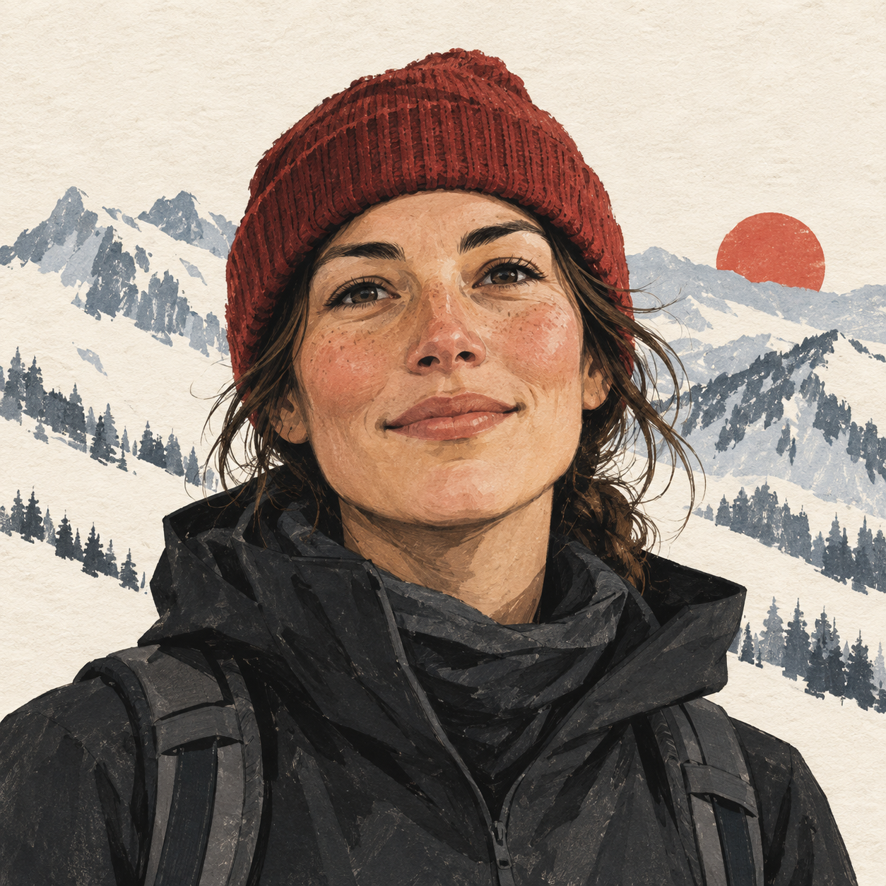 Illustrative portrait for the Progressing participant persona