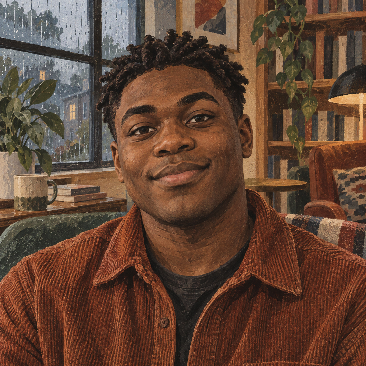 Illustrative portrait for the Prospective reader persona